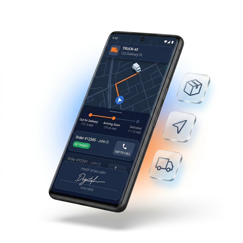 Logistics App Development - Akaria Innovations
